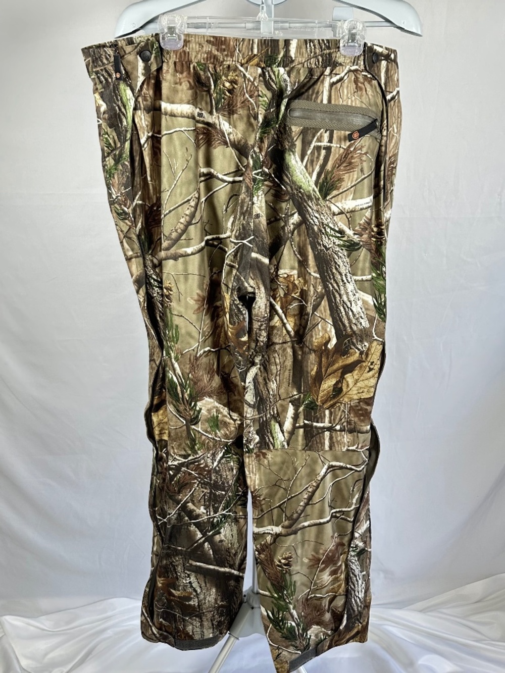 Game Winner Realtree Pattern Lined Zipper Legs Adj. Waist Size 2XL Waterproof